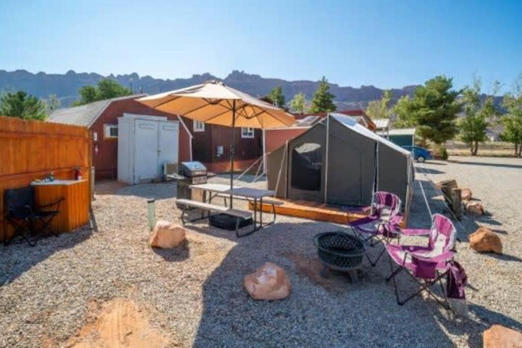 Moab Rv Resort Glamping Setup Tent In Rv Park #4 Ok-T4 Luaran gambar